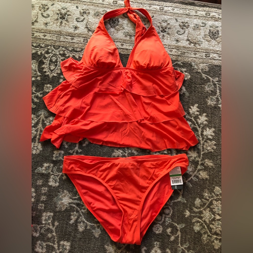 Kenneth Cole tankini size large never worn new with tags